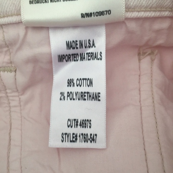 Citizens of Humanity Olivia High Rise Slim Crop Pants Rosewater - Picture 6 of 13